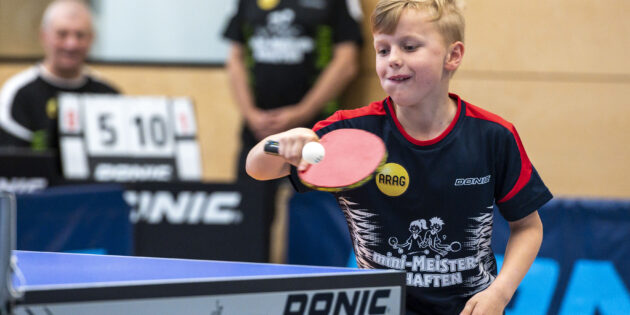 Am Samstag können Kinder bis 12 Jahre in den Tischtennissport hineinschnuppern. Foto: oh