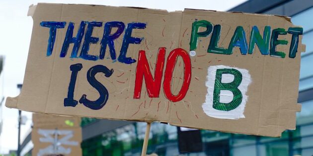 Klimademo mit Fridays for Future