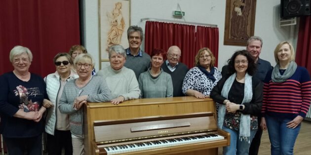 Der Vorstand des katholischen Kirchenchor und Gesangverein „Cäcilia” Hofheim. Foto: oh