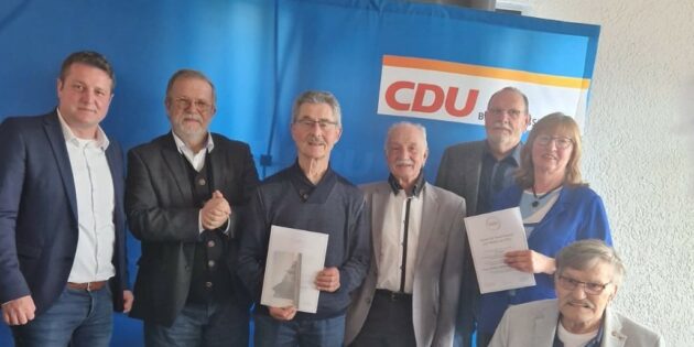 Langjährige Mitglieder geehrt 