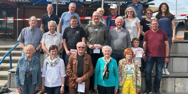 Die erfolgreichen Sportabzeichenabsolventen nun Bürstadt. Foto: oh