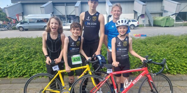 Die RV03-Athleten in Griesheim. Foto: oh
