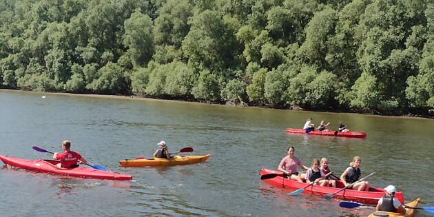 Beim Girlsday des WSV konnten 37 Mädchen den Kanusport kennen lernen. Foto: oh 