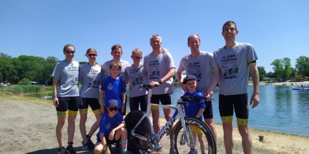 Die RV03 Athleten nach Ihrem Wettkampf in Lampertheim. Foto: oh