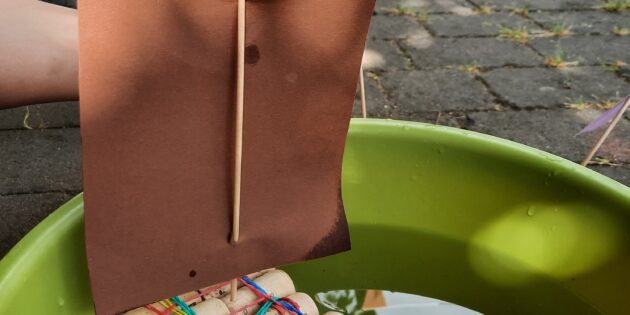 Beim Kids-Treff hieß es „Wasser Marsch!”