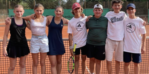 Eine tolle Truppe: Angelina Jost, Klara Klug, Kayleigh Klein, Felix Remmele, Vincent Koch, Karl Krug und Johannes Knauf (v. l., es fehlen Lina Kußmann und Mika Jahr). Foto: oh