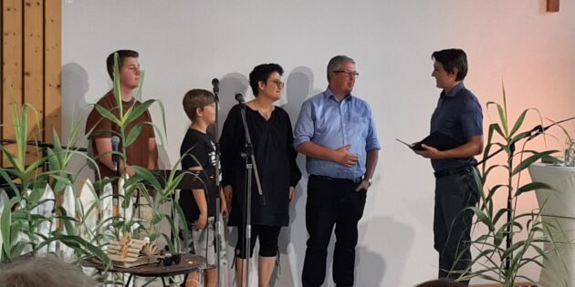 Nach zehn Jahren Dienst in Hofheim wird Pastor Luz mit Familie nach Vörstetten verabschiedet. Foto: oh