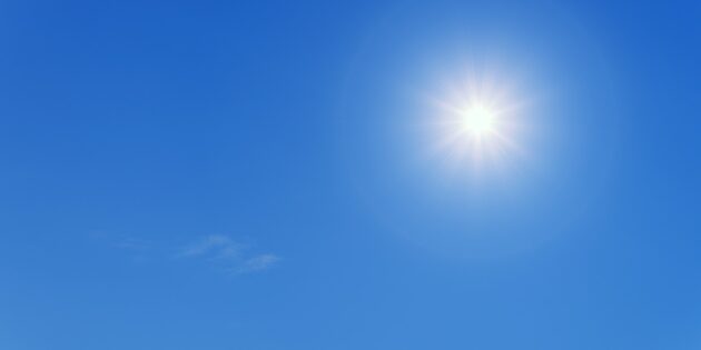 Sommer, Sonne und viel Sonnenschein