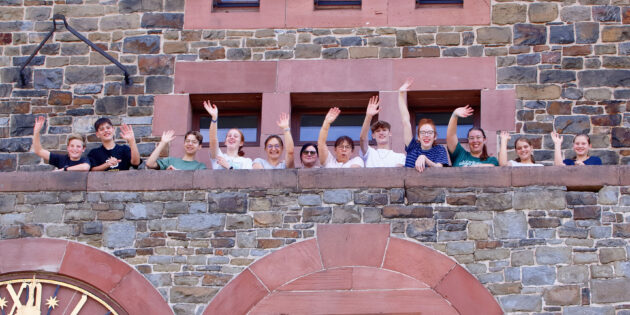 Die Ephata Juniors absolvierte ein Probewochenende in der Wormser „Jugendherberge" Nibelungenturm. Foto: oh