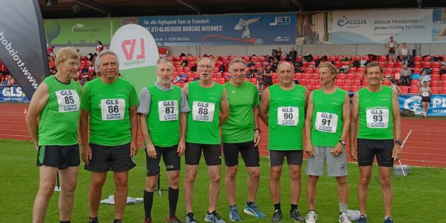 Die Athleten aus Bürstadt starteten mit einem Handicap und konnten daher umso mehr mit ihrem Abschneiden zufrieden sein.  Foto: oh
