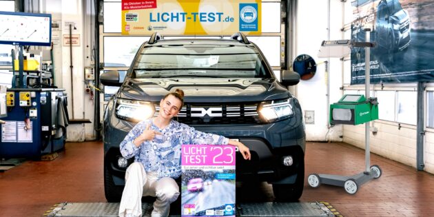Studentin Kim Truckenbrodt aus Berlin ist Licht-Test-Botschafterin 2023. Foto: ProMotor
