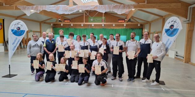 Tolle Ergebnisse erzielten die Schützen aus allen Bezirken bei der Meisterschaft, die am Samstag beim beim Pfeil- und Bogen-Club in Bürstadt ausgetragen wurde.  Foto: oh