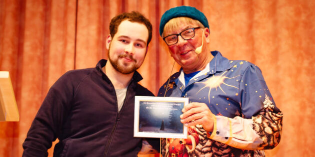 Thomas Billau und Owwerbabbler Kalle Horstfeld (von links).