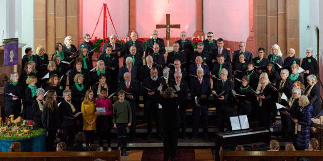 Auch das diesjährige Weihnachtliche Singen verzauberte das Publikum. Foto: Albrecht Kirst