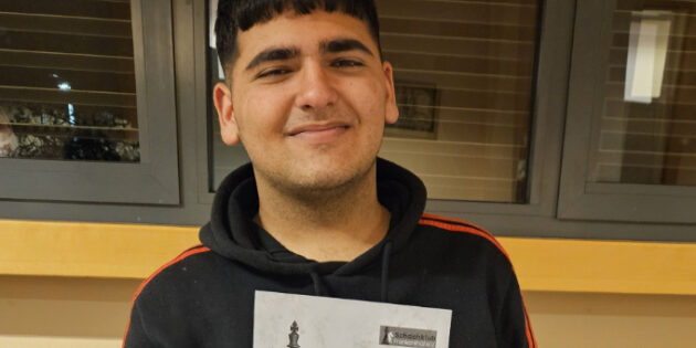 Umut Kizilarslan auf Erfolgslinie. Foto: oh