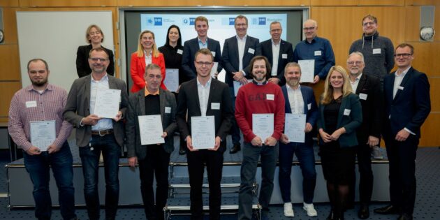 Das Netzwerk ETA-Plus Südhessen traf sich jüngst bei einem Energie- und Klimasymposium der IHK Darmstadt und wurden in diesem Rahmen verlängert. Foto: oh