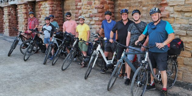 Die Kombination aus Radfahren und Wandern bereitete viel Freude. Foto: oh